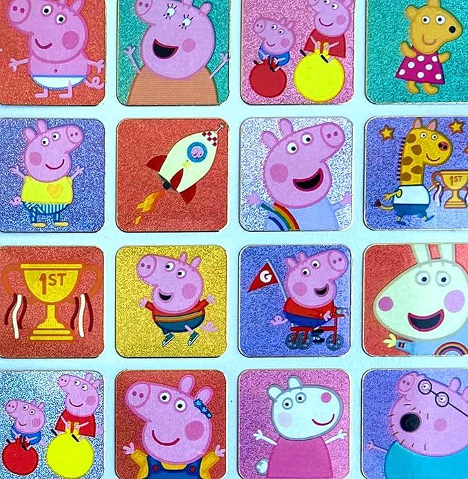 Paper Projects 01.70.30.022 Peppa Pig Potty and Toilet Training Reward Chart and 56 Sparkly Stickers, Pink