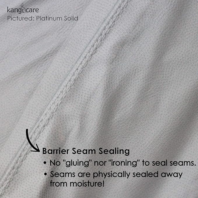 Kanga Care Wet Bag Seam Sealed Waterproof 3D Dimensional for Baby Cloth Diapers, Travel, Beach, Pool, Gym, Swim | Phantom