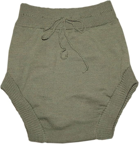 100% Merino Wool Adult Soaker Cloth Diaper Cover Shorts Knit Knitted Handmade Pants