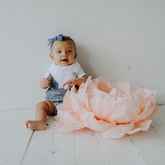 Parker Baby Bandana Drool Bibs for Boys, Girls & Unisex - Soft & Stylish Teething Bibs for Babies