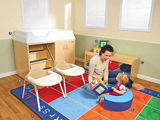 Children's Factory Toddler Feeding Chair, Baby Activity Seat, Baby Feeding Chair, 9"H Seat