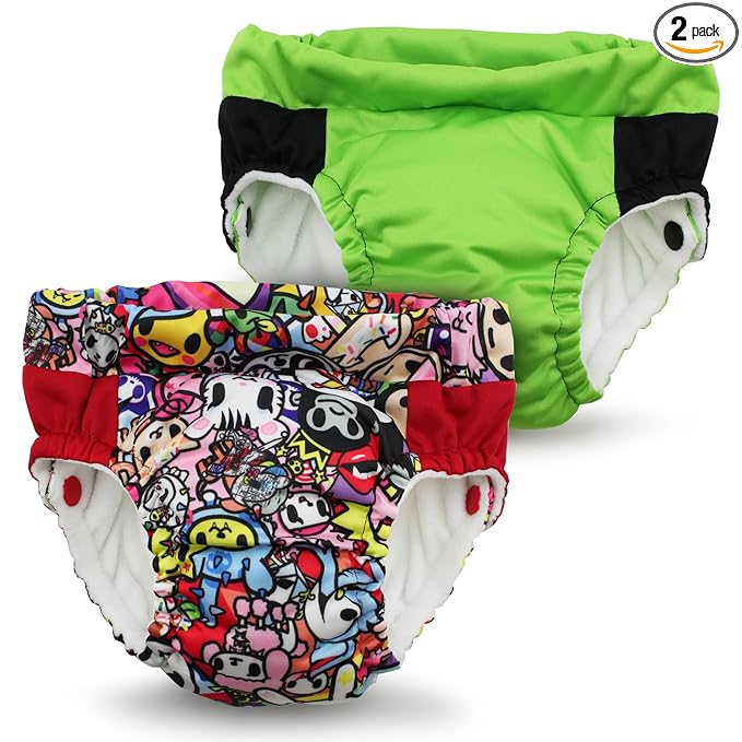 Kanga Care Lil Learnerz Reusable Toilet Training Pants (Small - tokiJoy & Tadpole)