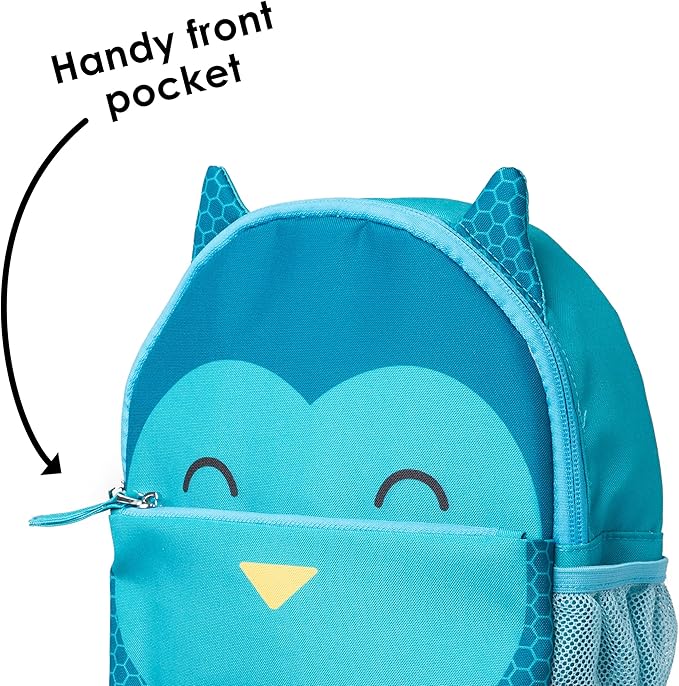 Diono Owl Character Kids Mini Back Pack Toddler Leash & Harness for Child Safety, with Padded Shoulder Straps for Child Comfort