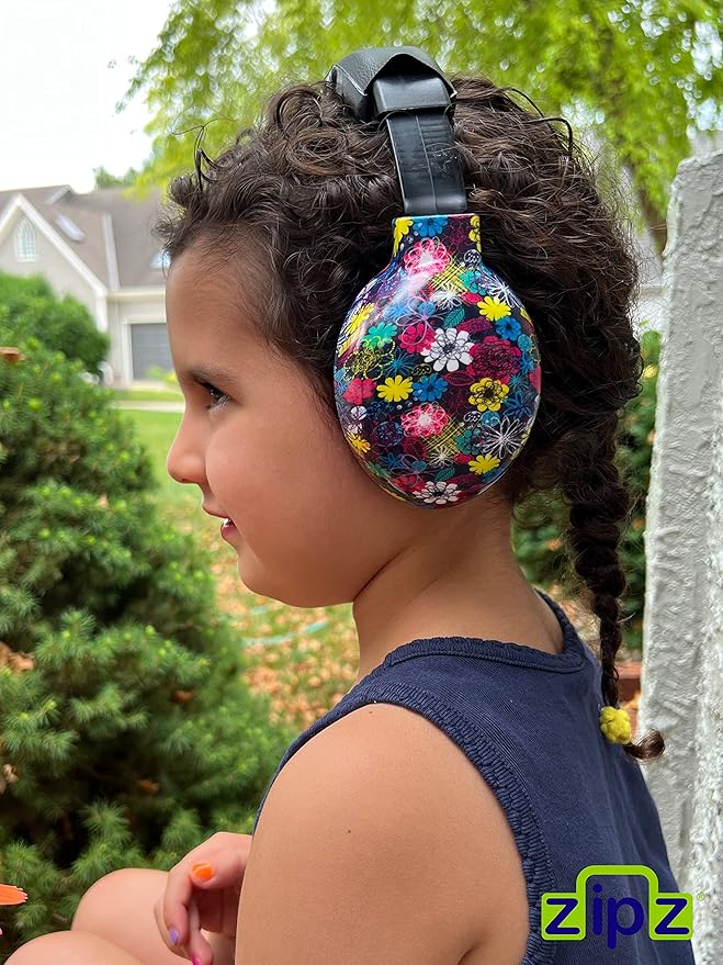 ZIPZ Baby & Toddler Earmuffs - ANSI-Certified Noise Protection, Audiologist-Recommended, Interchangeable Shells (0-4 Yrs)
