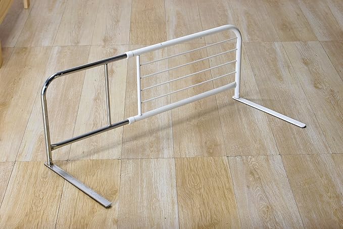 Fuji Boeki BG-831 15571 Slide Bed Guard (Expandable Sides), Width 37.4 x Depth 15.7 x Height 14.0 inches (95 x 40 x 35.5 cm), White