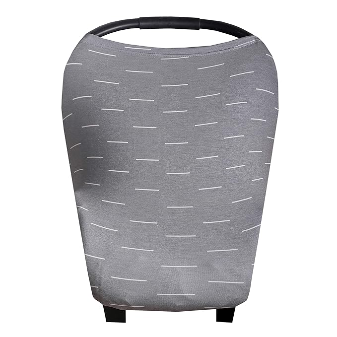 Copper Pearl Multi-Use Cover: Car Seat Covers, Nursing Cover, and Stroller Cover for Sun - Stretchy Fabric, All-Season Use, Stylish Designs, Easy Access for Moms - Dash