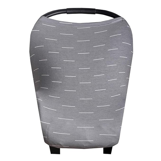 Copper Pearl Multi-Use Cover: Car Seat Covers, Nursing Cover, and Stroller Cover for Sun - Stretchy Fabric, All-Season Use, Stylish Designs, Easy Access for Moms - Dash