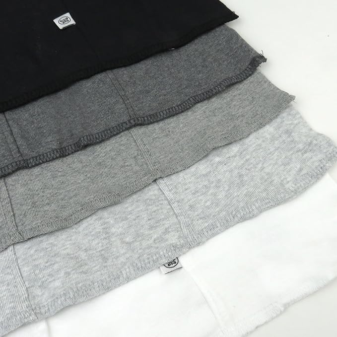 Tri-fold Knit Burp Cloths Soft Absorbent 100% Organic Cotton for Baby Boys, Girls