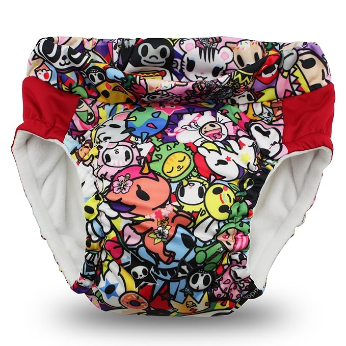 Kanga Care Lil Learnerz Reusable Toilet Training Pants (Medium - tokiJoy & Tadpole)