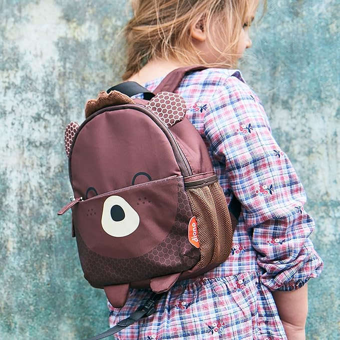 Diono Bear Character Kids Mini Back Pack Toddler Leash & Harness for Child Safety, with Padded Shoulder Straps for Child Comfort (Pack of 2)