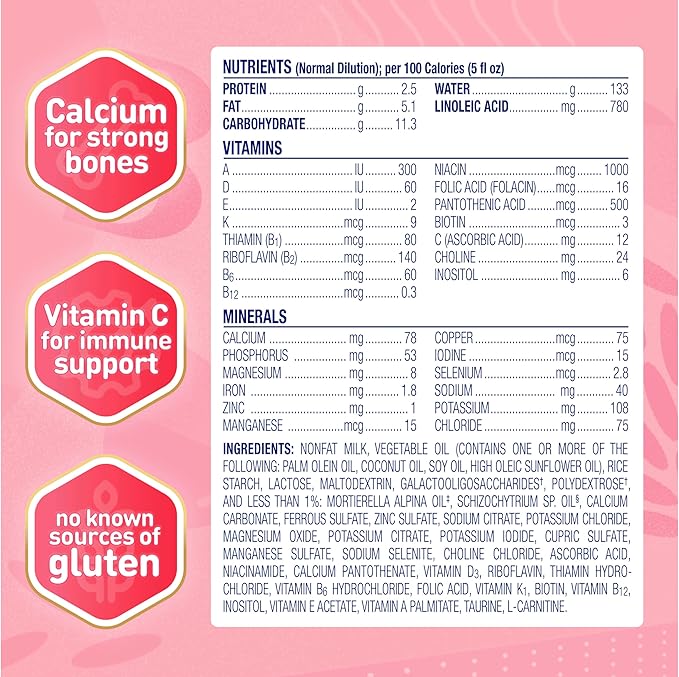 Enfamil A.R. Infant Formula, Proven to Reduce Reflux & Spit-Up in 1 Week, with Iron, DHA for Brain Development, Probiotics for Digestive & Immune Health, Powder Can, 27.4 Oz (Pack of 4)
