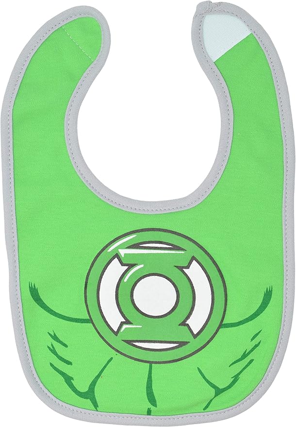 Warner Bros. Justice League Superhero Baby Boys 6 Pack Bibs