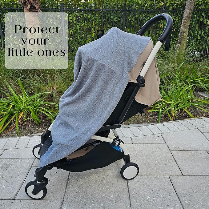 Little Rou Nursing Cover for Breastfeeding, Breathable Organic Cotton & Cashmere Poncho, Privacy Peekaboo Feature, Soft Breast Feeding Shawl for Women – Includes Laundry Bag (Grey)