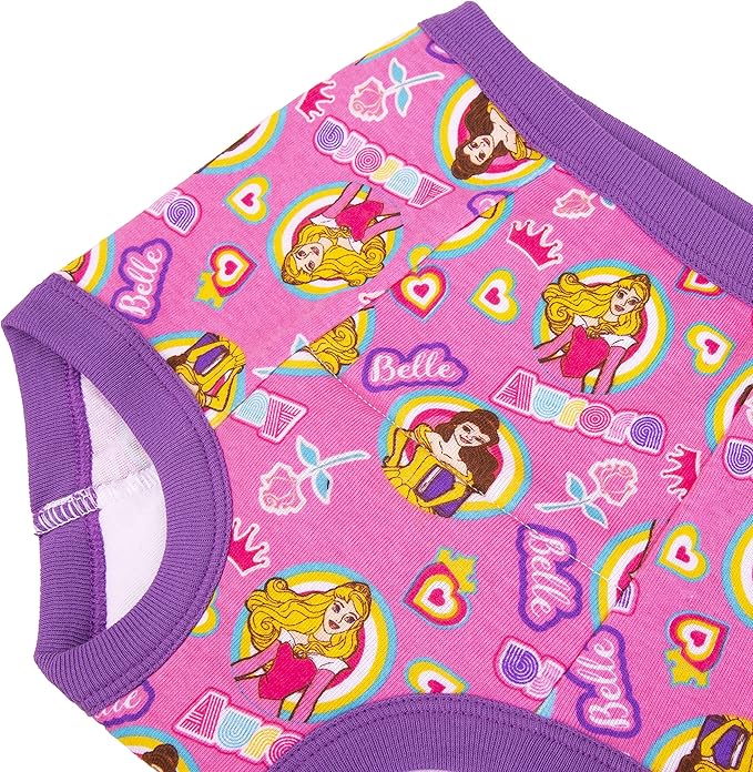 Disney girls Princess Toddler Potty Training Pant and Starter Kit Includes Stickers & Tracking Chart Sizes 2t, 3t, 4t