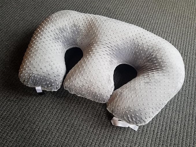 Twin Z The Pillow - 6 uses in 1 Twin Pillow ! Grey Plus Free Travel Bag!
