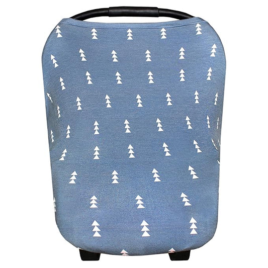 North Copper Pearl Multi-Use Cover: Car Seat, Nursing, Stroller - Stretchy Fabric, All-Season, Stylish Designs, Easy Access for Moms